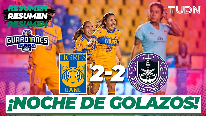 Resumen y goles | Tigres 2-2 Mazatlán | Torneo Guard1anes 2021 Liga MX  J16 | TUDN