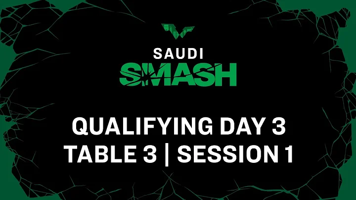 LIVE! | T3 | Qualifying Day 3 | Saudi Smash 2024 | Session 1 - DayDayNews