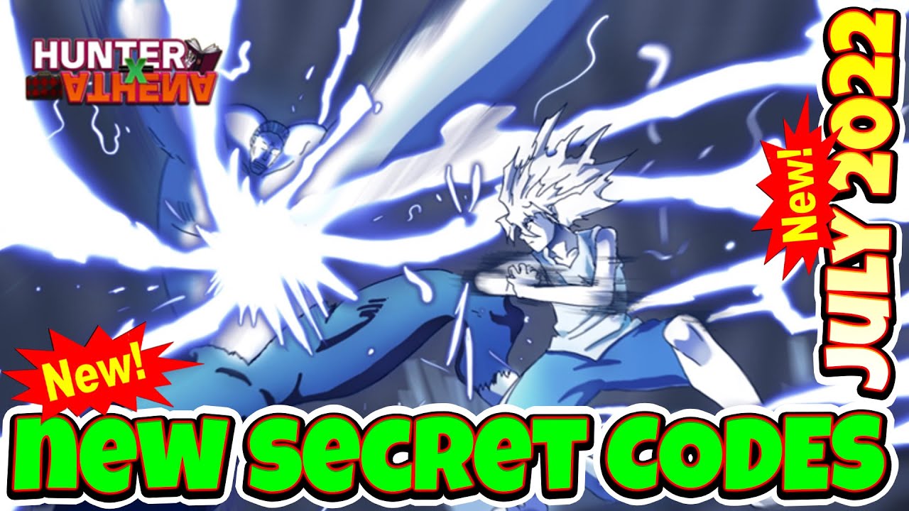 2022 ALL SECRET CODES Roblox [📱MOBILE] Hunter x Athena, NEW CODES, ALL ...