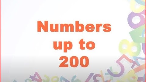 Number Up To  200 |  Class 2 | Living Maths | Full Animation | For Kids |