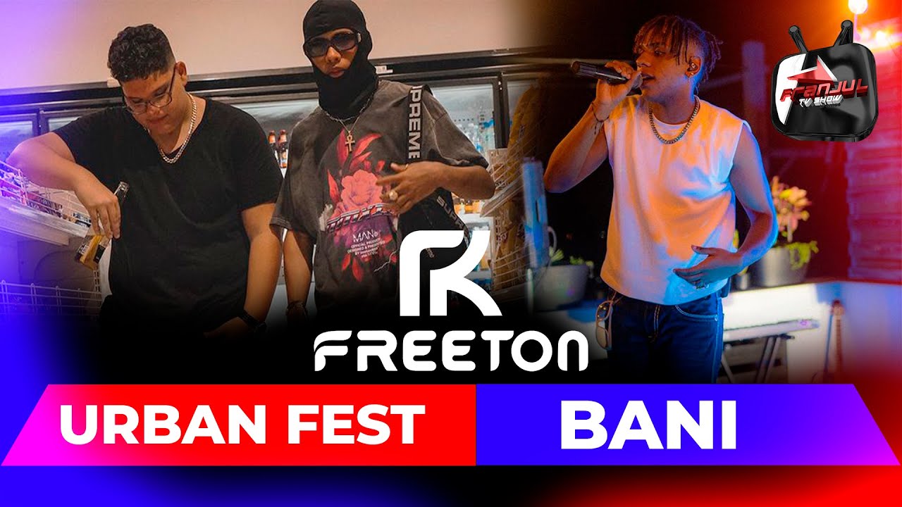 Urban Fest Demuestran Talento En BANÍ RAP DEMBOW TRAP - YouTube