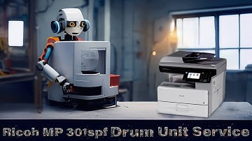 Ricoh MP 301spf Drum Unit Service Tutorial | Copier.Pk