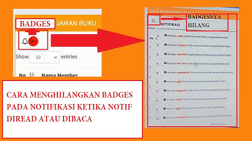 Cara menghilangkan badges ketika read lonceng notifikasi dengan javascript dan php
