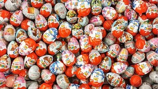 300 Kinder Surprises! Super Edition Kinder Surprise Eggs Masha and Bear Zootopia TMNT Hot Wheels