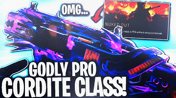 this CORDITE CLASS SETUP is GODLY! after UPDATE 1.12 (BEST CORDITE CLASS SETUP ON BO4)