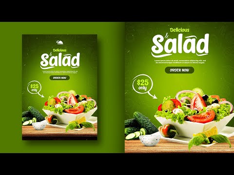 Food Poster Design in Photoshop