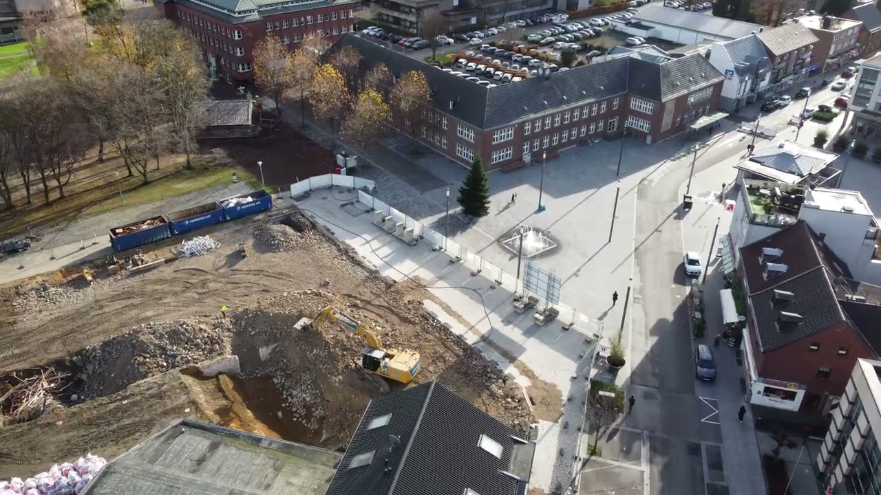 Veedel Hückelhoven - Besuch der Baustelle Nr .1