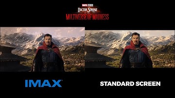 Doctor Strange in The Multiverse of Madness | IMAX® Screen Vs Standard Screen Trailer (4K Ultra HD)