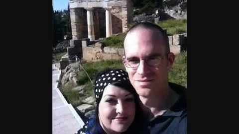 The Athenian Treasury - Delphi, Greece