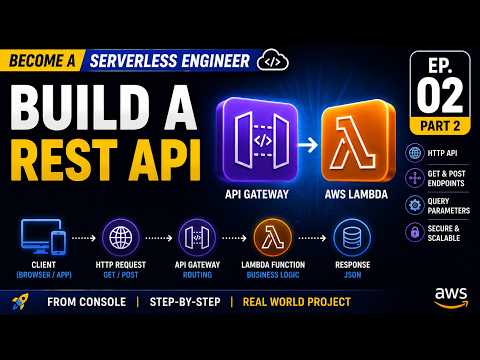 Build a REST API with AWS Lambda & API Gateway (Serverless Engineer Series Ep. 2)