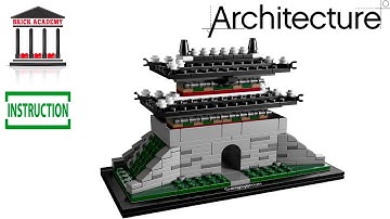 [~INSTRUCTION~] 21016 - Sungnyemun - Lego Architecture - BRICK ACADEMY