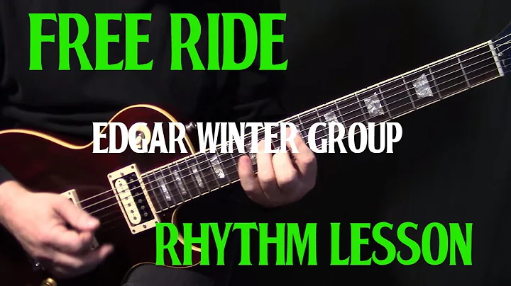 Урок игры на гитаре: "Free Ride" от The Edgar Winter Group