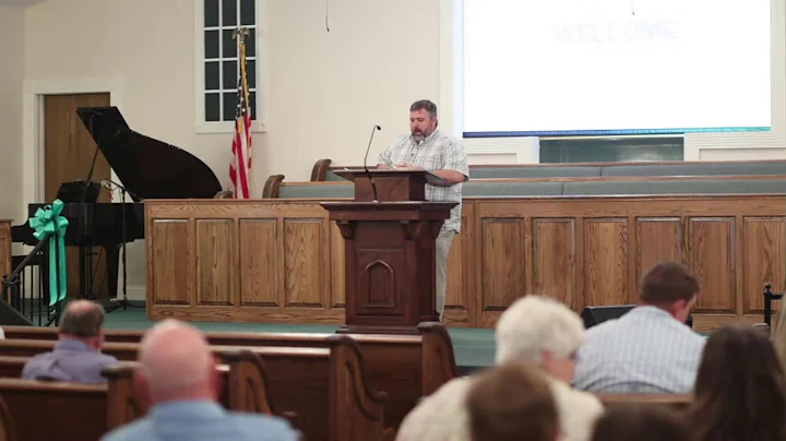 Mercer Baptist Church - LIVE - Terry Plunk Dedicat...