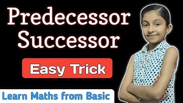 Predecessor and Successor in hindi | predecessor and successor | predecessor and successor meaning