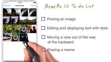 (TODO!)MemeMe v1.0 To-Do List