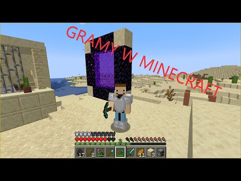 GRAMY W MINECRAFT #1 ZROBIŁEM PORTAL DO NETCHERU!?!?!?