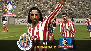 PES 2011 - Copa Santander Libertadores: Chivas De Guadalajara vs. Colo Colo (Fase De Grupos)