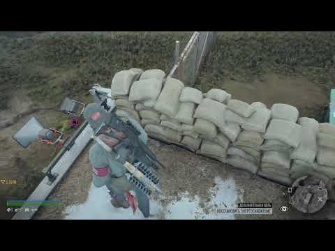 Days Gone Блокпост Неро в Пиллет Бридж.