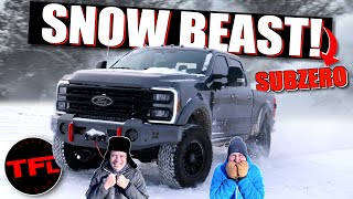 Cold Start: Is the New Ford F350 Diesel an Unstoppable Winter Warrior?