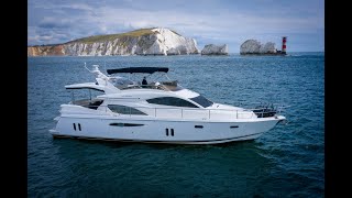 Pearl 55 Flybridge Motor Yacht For Sale  Asking £399,950 GBP with Sunseeker Brokerage.
