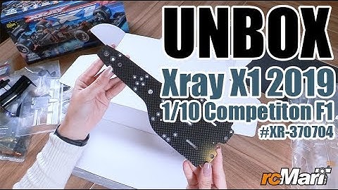 Xray X1 2019 Specs Luxury Formula 1 Unbox! #XR-370704