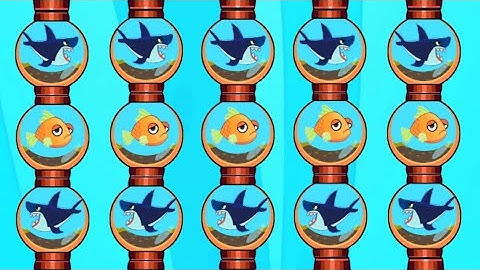save the fish / pull the pin max level 101 to 150 level mobile game android ios game