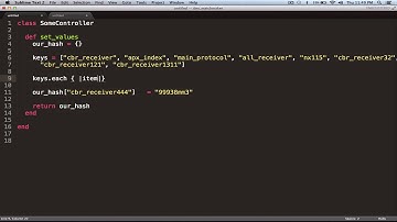 Refactoring Ruby And Rails - Lesson 1