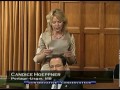Candice Hoeppner on the long-gun registry and Manitoba
