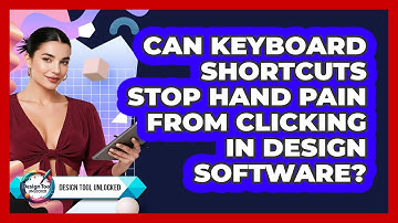 Can Keyboard Shortcuts Stop Hand Pain From Clicking In Design Software? - Design Tool Unlocked