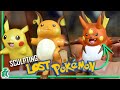 Sculpting pikachu raichu  gorochu  lost pokemon betacut 3d print custom