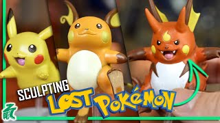 Sculpting Pikachu, Raichu & GOROCHU?! | Lost Pokemon Beta/Cut 3D Print Custom