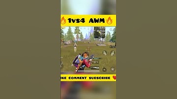 Awm headshot back to back 1v4 clutch|pubg awm headshot android 30 fps#short #shorts #youtubeshorts