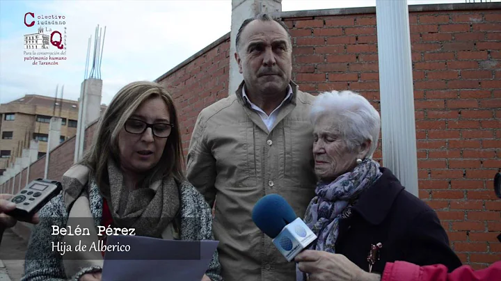 Inauguracin de las calles de Alberico Prez y Evila...