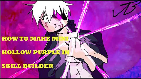 How To Make a Miniature Hollow Purple In JJS Skill Builder