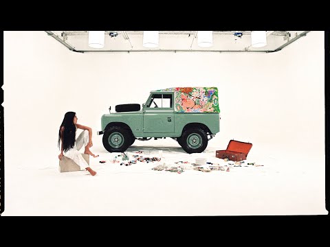 Transforming A Land Rover Into Rolling Art