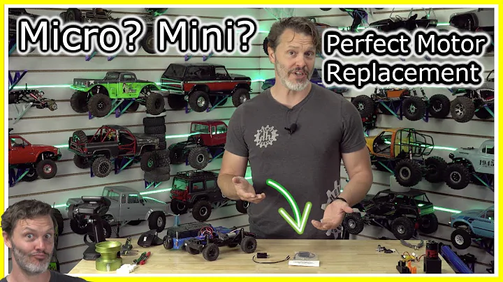 🌟 Upgrade Alert: Torque Master Mini 180 Motor for TRX4M Micro/Mini Rock Crawler! 🚗💥