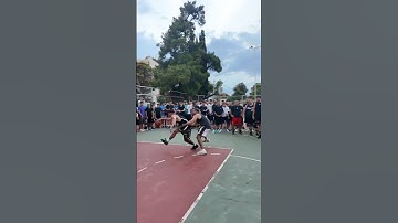 1v1’s Vs a Greek Boxer 🥊 Doesn’t Usually End Well 😂 #streetball #basketball