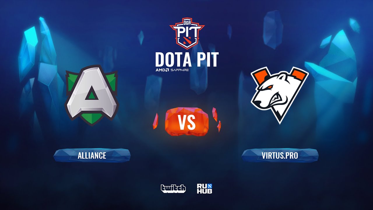 Alliance vs Virtus.Pro, OGA Dota PIT Season 4, bo3, game 1 [Smile & Jam]