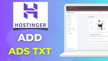How to Add ads txt File in Hostinger