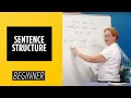 Beginner Level - Sentence Structure | English For You