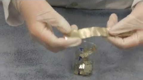 Academic Science Properties Lab #2: Tin