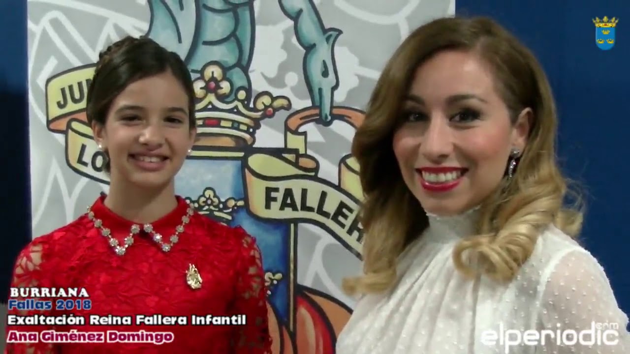 Burriana - Fallas 2018 - Exaltación Reina Fallera Infantil