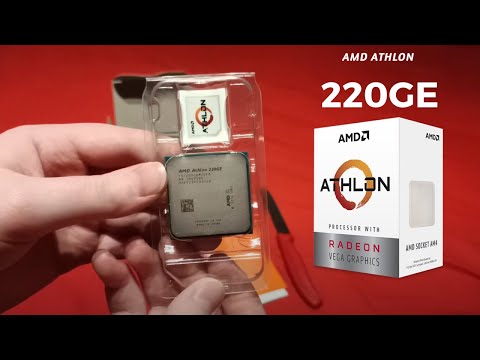 AMD ATHLON 220GE UNBOXING