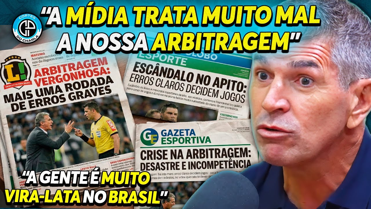 A MÍDIA EXAGERA NAS CRÍTICAS A ARBITRAGEM?