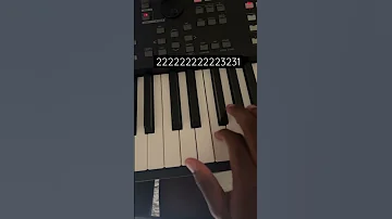 EASIEST PIANO SONG EVER🎹🔥￼