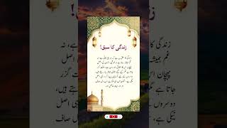 Zindagi Ka Sabaq🥀🥰#quotes #islamicshorts #deensayings #shorts