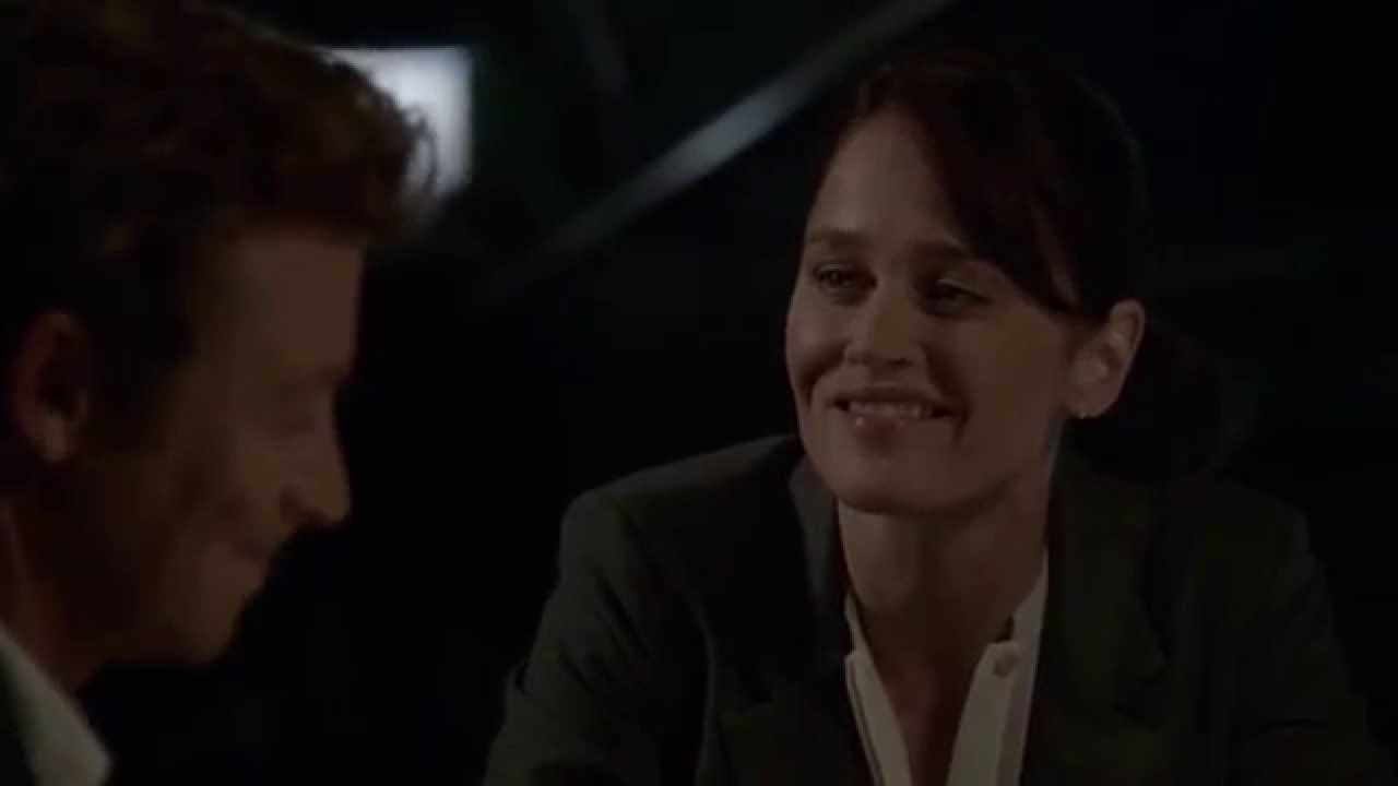 The Mentalist 7x06-♥Jane&Lisbon Kiss.The one and only 