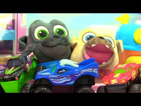 Puppy Dog Pals Get Monster Jam McDonalds Happy Meal TruckToys 2019