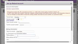 How to Sign Up for ERefunds