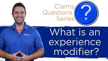 What is an experience modifier?